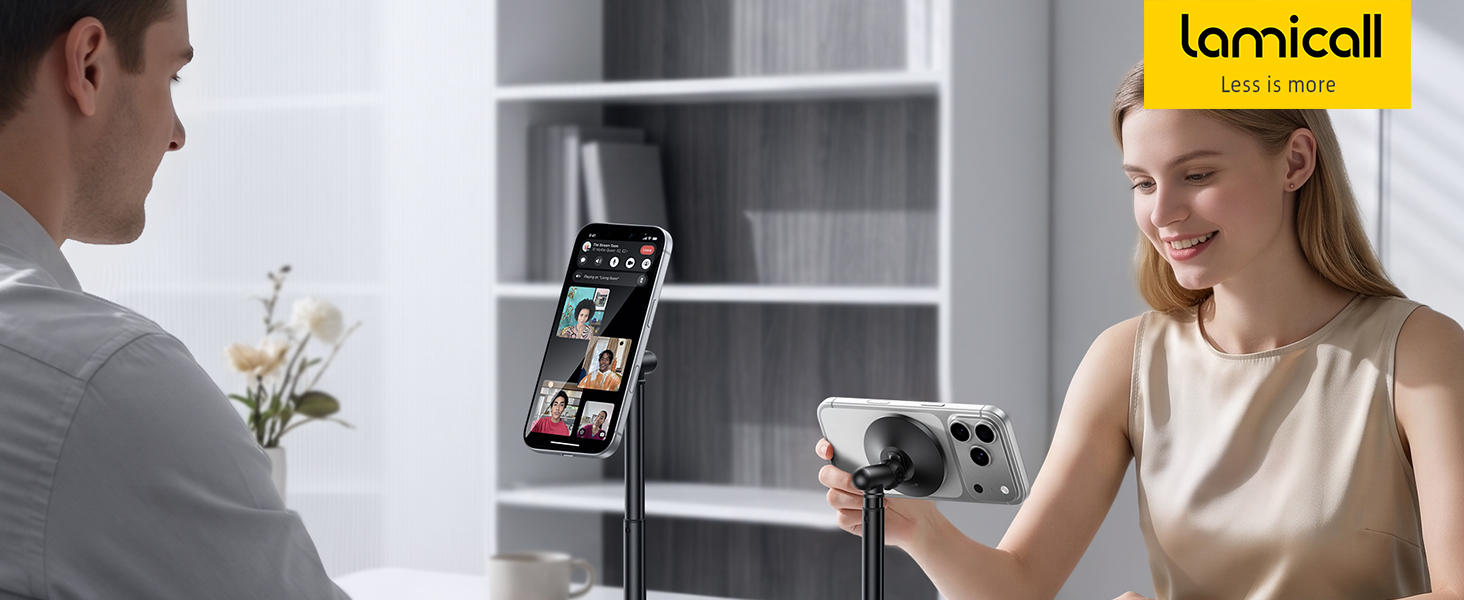 magsafe magnetic phone stand cell phone stand holder for desk iphone 17 16 15 14 13 pro max air