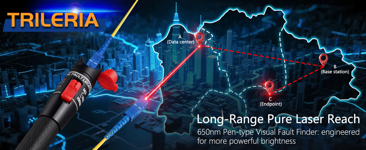 50km vfl fiber optic