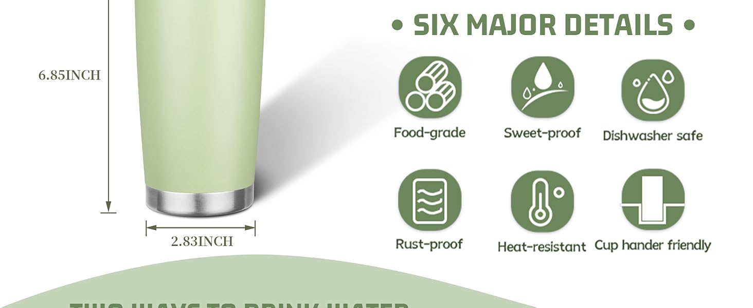 20 oz coffee tumbler,insulated tumblers,leak proof coffee tumbler