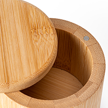 Bamboo Salt Cellar Bamboo Storage Box