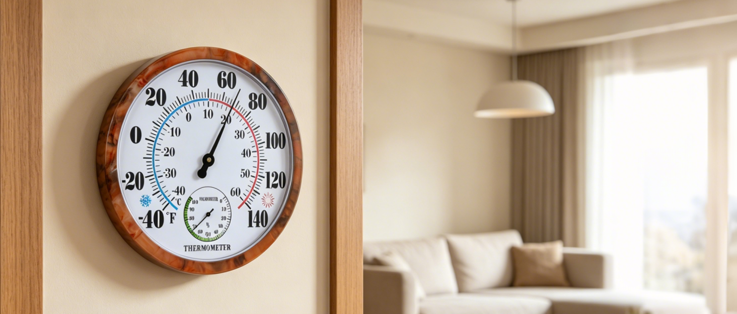 Outdoor thermometers for decoration