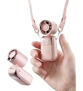 Gaiatop Mini Portable Handheld Fan, 6-Speed Turbo Cooling, Max 15 Hrs Rechargeable Personal Pocke...