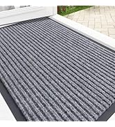 OLANLY Front Door Mat Indoor Outdoor Entrance, Waterproof Heavy Duty Doormat, Fade Resistant, Low...