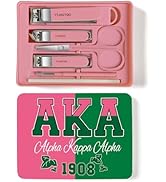 TTJHGYQO Nail Clippers and Beauty Tool Portable Set Nail Clipper Set Manicure Set 6 in 1 AKA Soro...