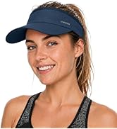 Sukeen Sun Visor for Women Men Lightweight Running Hat with Shock Absorbing Quick Dry Sweatband S...