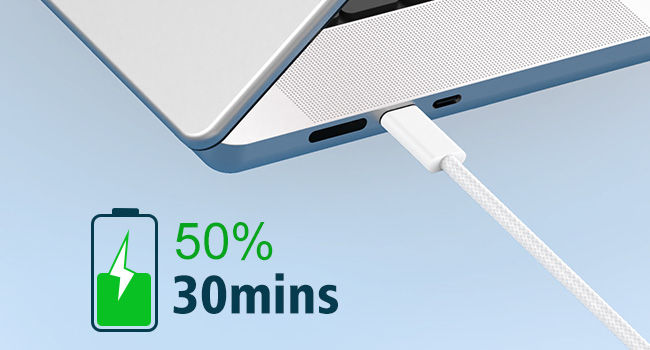 USB C Cable is Charging as Fast as Original 240W USB C Cable