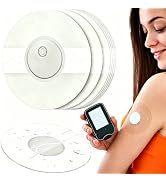 XILETIGOHA 80Pcs Transparent Adhesive Patch Compatible with Freestyle Libre 3 and 3 Plus Sensor C...