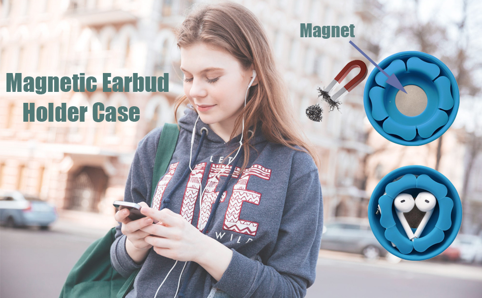 earbud case holder