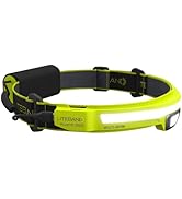 LITEBAND PRO Multi-Beam Rechargeable LED Headlamp, 2500 Lumens, 210° Wide Beam + Focused Spot, Pu...