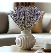 Dried Lavender Flowers Buddle 100 Stems - Sukh Dried Flowers Bouquet for Vase for Bedroom Bathroo...