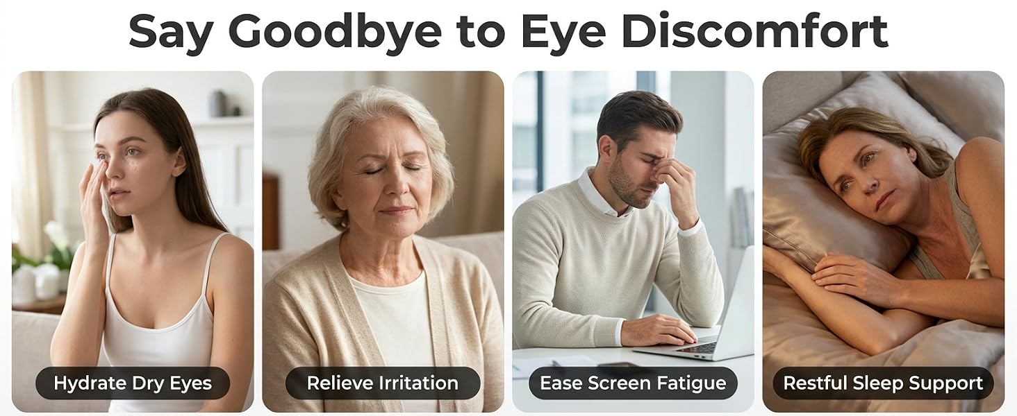 heated eye mask