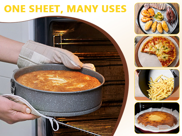 round parchment paper