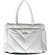 BAGNEER Puffer Tote Bag Gifts for Women, Lightweight Handbag with YKK Zipper, Quilted Shoulder La...