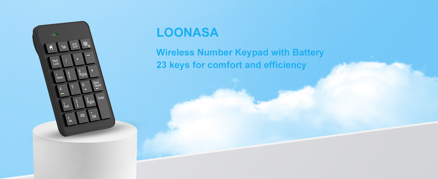 Bluetooth keypad
