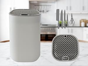 Size of knife block