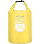 PATIKIL Waterproof Dry Bag, Portable Dry Sack Roll Top Bag Lightweight Dry Storage Bag for Gym Ka...