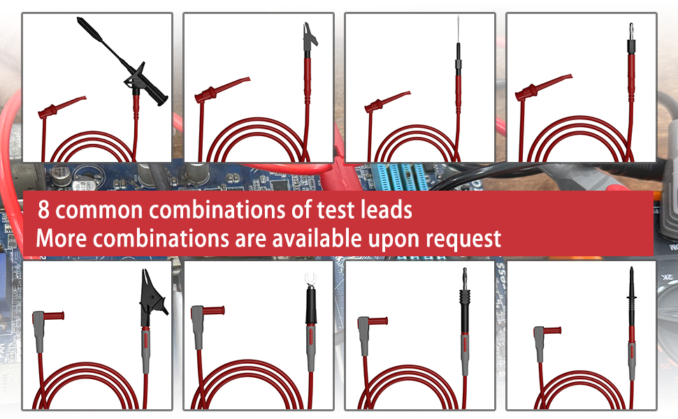 automotive multimeter test lead kit