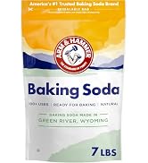 ARM & HAMMER Baking Soda, 100% Pure Sodium Bicarbonate Powder, 7 Lbs | Multi-Purpose, For Cooking...