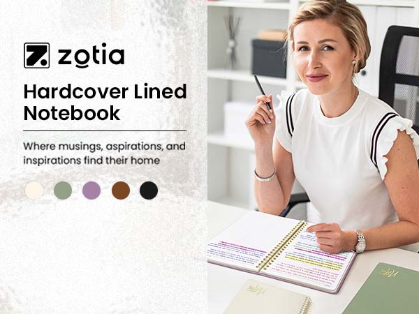 hardcover notebook
