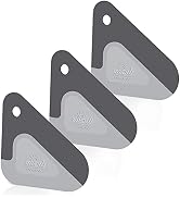 Food Scraper, 2-in-1 Pot and Pan Dish Scraper, Nylon and Silicone, Kitchen Scraper Tools for Cast...