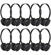XOSDA 10 Pack Kids Headphones Bulk for School Classroom Students Children Teen Toddler Boys Girls...
