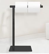 Hand Towel Holder, Stainless Steel Towel Holder Stand for Bathroom, L-Shaped Hand Towel Rack Stan...