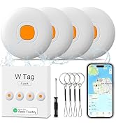 Air Tracker Air 4 Pack Tag Tracker Tag,IP68 Waterproof Smart Tag Locator Keys Finder and Item Loc...