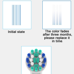 the color fades after three months, please replace it in time.