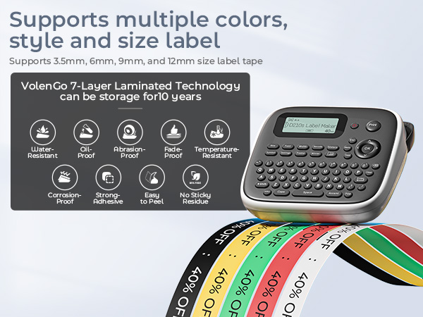 Replacement for brother label maker