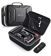 Mumba Deluxe Carrying Case for Nintendo Switch OLED & Nintendo Switch, Large Capacity Travel Stor...