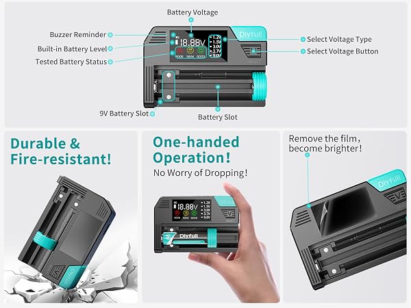 digital battery tester