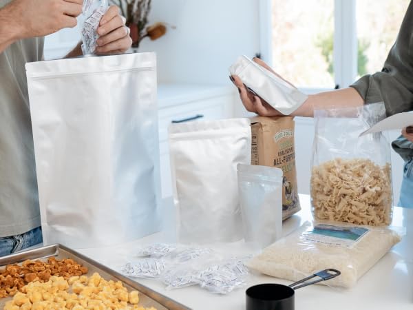 Gusset Mylar bag multiple sizes