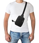 Peicees Small Crossbody Bags for Women Men Waterproof Mini Shoulder Bag Sling Bag Chest Daypack T...