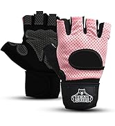 Bear Grips Weight Lifting Gloves for Men & Women | Half Finger Lifting Gloves | Full Finger Worko...