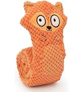 HGB Large Squeaky Dog Puzzle Toy for Boredom & Teething, Tough Interactive Dog Chew Toys for Snuf...