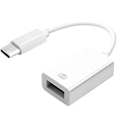 Untvie Type-c to USB Adapter, USB-C to USB-A 3.1 Gen1 Female Adapter Cable Converter, 5Gbps High-...