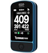 Izzo Swami 7000i Touchscreen Golf GPS Rangefinder, Blue