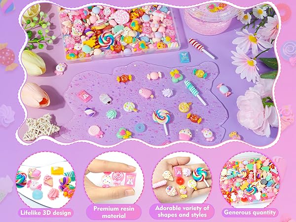 Candy Slime Charms