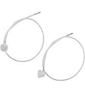 2Pcs Aerosol Spray Nozzle Set, 19.69 Inch Extension Hose, 360-Degree Fluid Nozzle for Auto Car Sp...