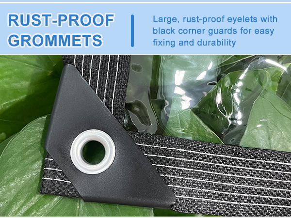 14Mil Thickened PVC Vinyl Clear Tarps