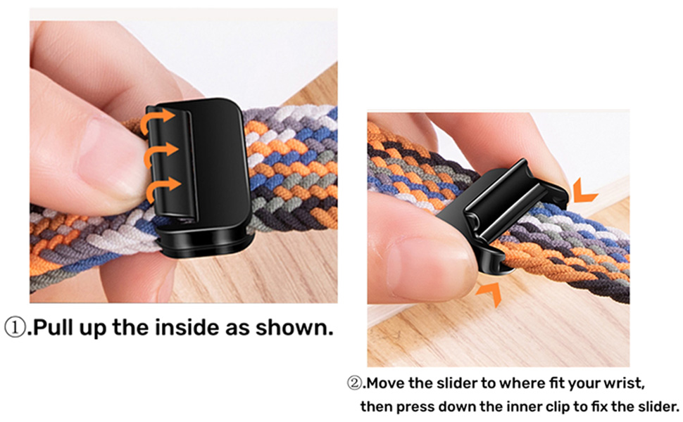 Braided Sport loop Watch Band Compatible with Apple Watch Bands 45mm 44mm 42mm 41mm 40mm 38mm 49mm