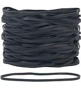 Foshine-Rubber bands large, Black rubber band 8 inch 45 Pack Elastics Bands Long rubber bands for...