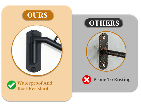 wall mount clothes rack