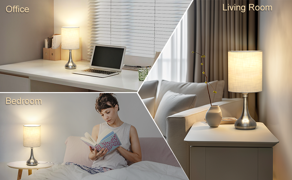 small bedside lamp