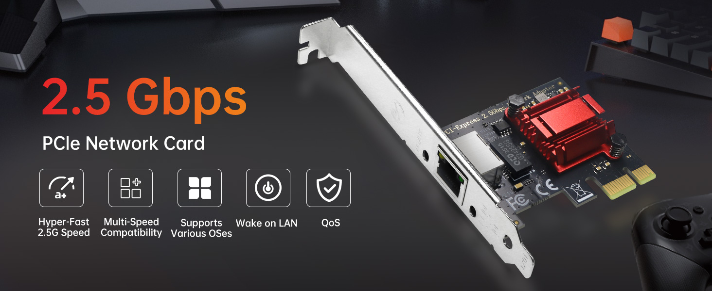 pcie network card