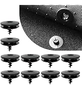 Polcatay 10 PCS Car Floor Mat Retainers, Anti-Slip Durable Car Carpet Clamps, Universal Waterproo...
