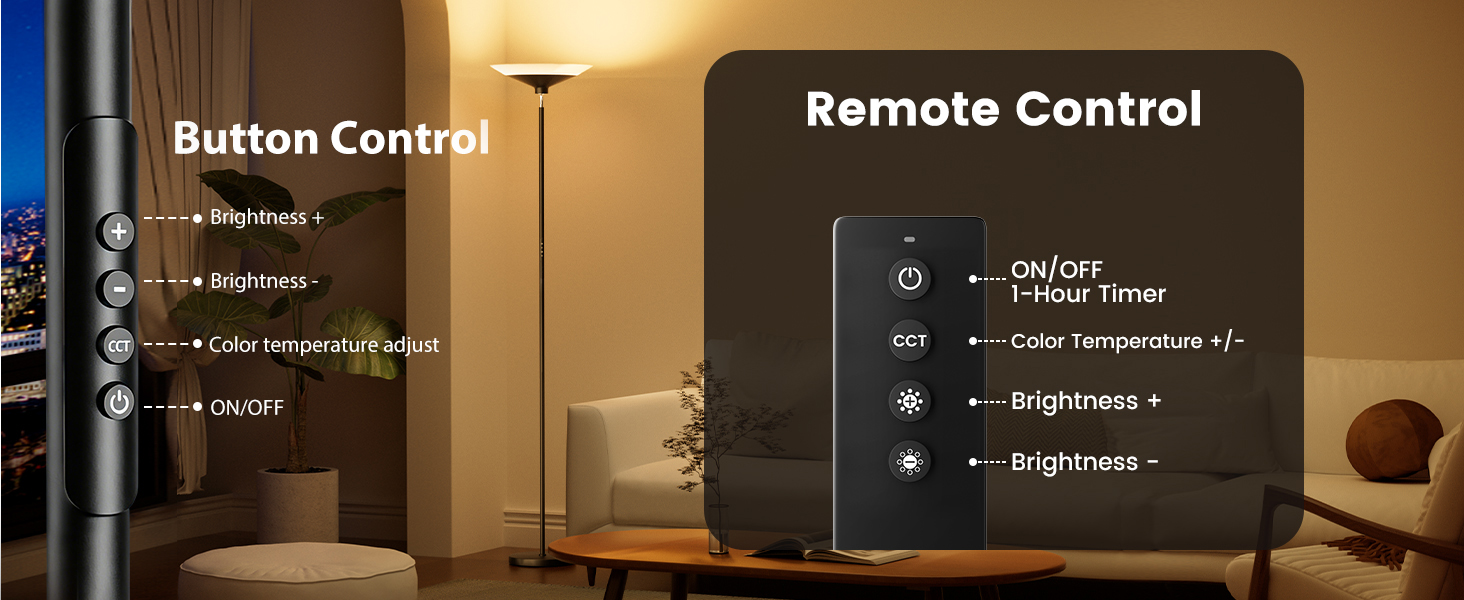 lamp with remote