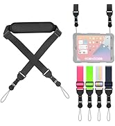 FIEIL Universal Shoulder Strap, Neoprene Padded Bag Strap with Double Adjustable Buckles, Replace...