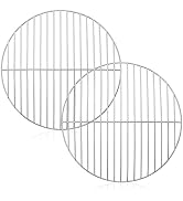 HaSteeL Replacement Cooking Grate for Small 13.7 Inch Charcoal Grill, Round Chromed Iron Steel Gr...