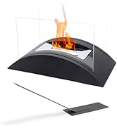 Tabletop Fire Pit Bowl - Indoor/Outdoor Mini Fireplace, Portable Small Table Top Firepit, Smores ...